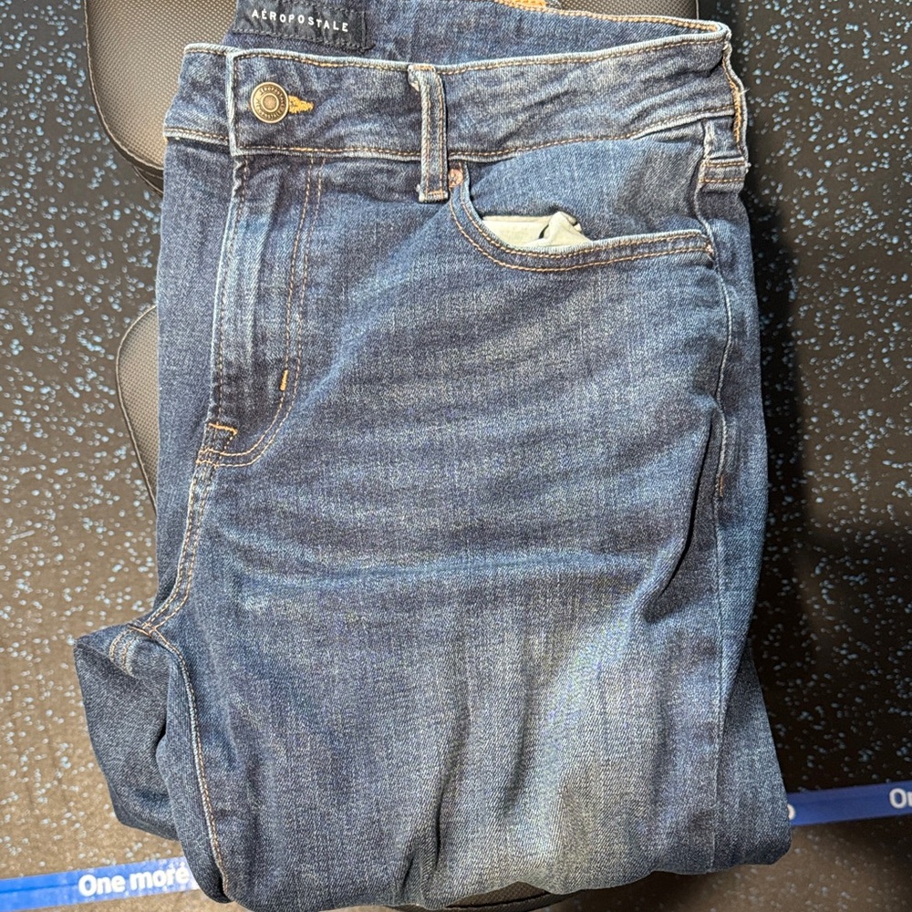 Aeropostale Dark Blue Denim Pants